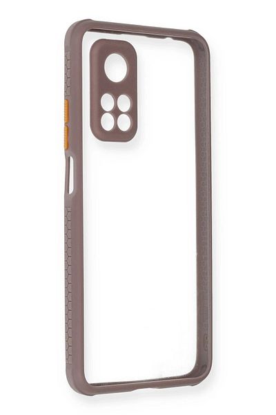 CepteToptan حافظة هاتف Xiaomi Mi 10T Pro مصنوعة من السيليكون الشفاف Miami - أرجواني فاتح - MKİ7572-9783