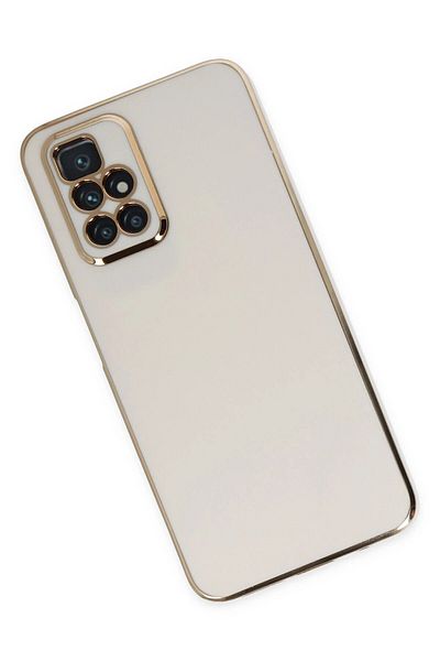 CepteToptan حافظة هاتف Xiaomi Redmi 10 2022 من السيليكون - أبيض - MKİ2040-1653