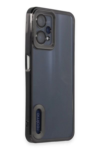 CepteToptan حافظة سيليكون بفتحة لهاتف Realme 9 Pro 5G - أسود - MKİ7937-2580
