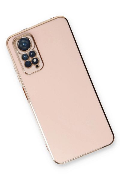 CepteToptan حافظة هاتف Xiaomi Redmi Note 11 من السيليكون - وردي - MKİ1012-4724