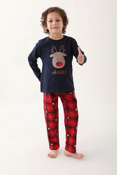 Arnetta Father Son Double Suit - Navy Blue