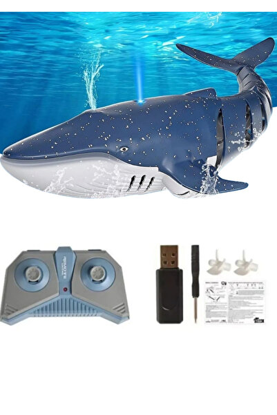Boratila Toys 2.4 Ghz Uzaktan Kumandalı Yüzen Full Fonksiyon Şarjlı Su Püskür...
