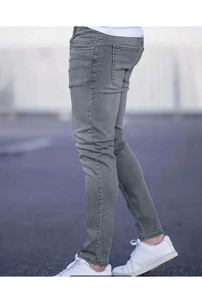 KING SEZAR Ανδρικό Slim Fit Lycra Stretchy Jeans Ανδρικό τζιν παντελόνι