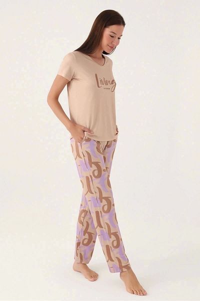 Arnetta Women's Double Suit - Light Brown