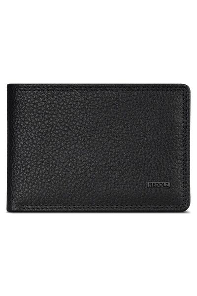 REDOLZ Leather Essentials QF small wallet RFID leather 10.5 cm