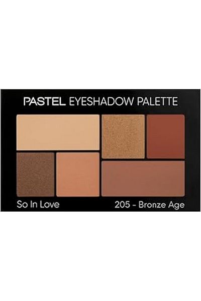Mu Art Ahşap Pastel Eyeshadow so in Love Palette Eyeshadow No.205