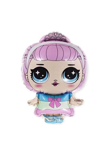 LOL Bebek Taçlı Folyo Balon Büyük Boy