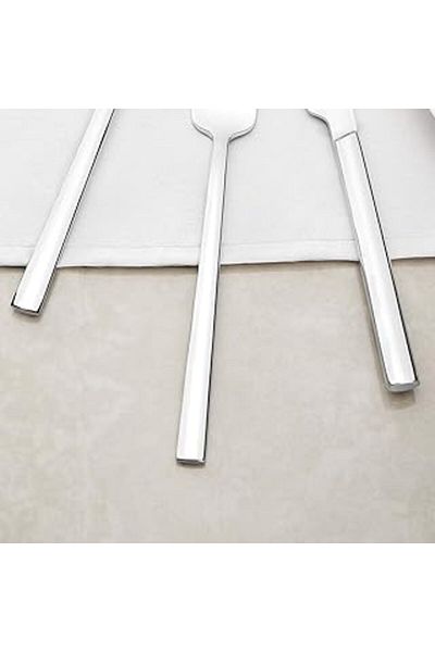 Roses Store Nehir dalyan simple 84 piece leather boxed fork spoon knife set