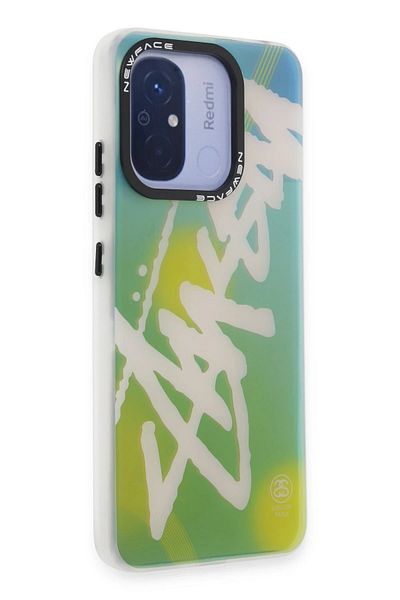 CepteToptan حافظة هاتف Xiaomi Redmi 12C غطاء منقوش من Estoril - Estoril - 2 - MKİ3332-2428