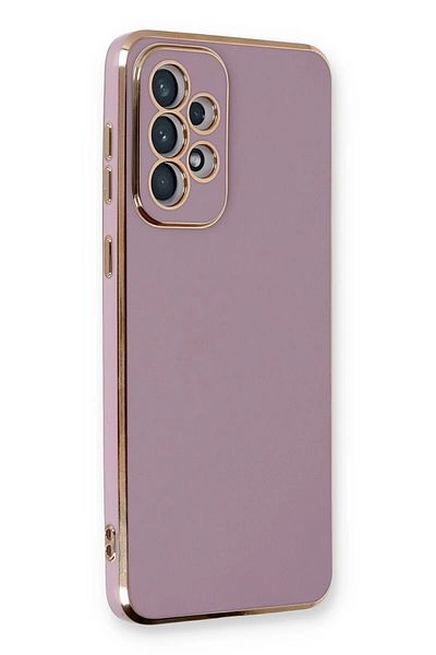 CepteToptan حافظة سامسونج جالاكسي A53 5G من السيليكون - بنفسجي - MKİ4564-4978
