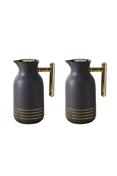 DVINA Petrus 2-Piece Tea and Coffee Thermos Set, 1L + 1L