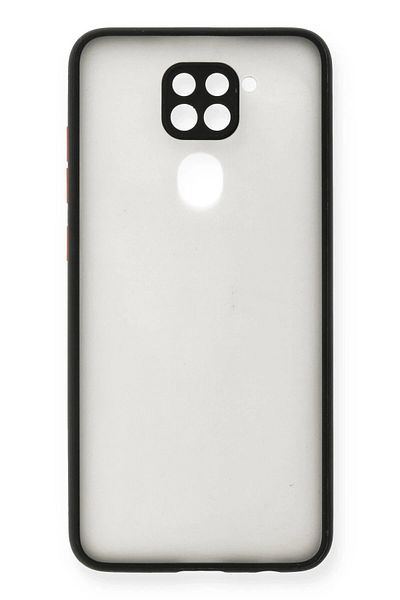 CepteToptan حافظة هاتف Xiaomi Redmi Note 9 من السيليكون مونتريال - أسود - MKİ1363-5577