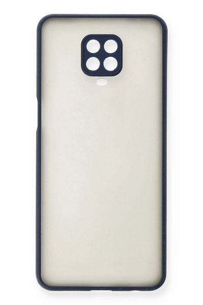 CepteToptan حافظة هاتف Xiaomi Redmi Note 9 Pro من السيليكون مونتريال - أزرق داكن - MKİ2405-4714