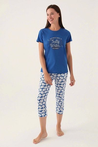 Arnetta Women's Capri Suit - Dark Indigo