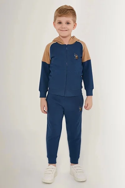 U.S. Polo Assn. Boy's Tracksuit - Dark Indigo
