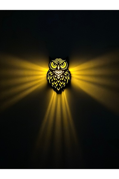 Sizseyy Baykuş Duvar Lambası