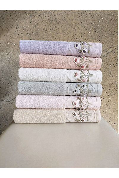 Fiesta Elite Handcrafted 3D Embroidered Boxed 50X90 cm 100% Cotton