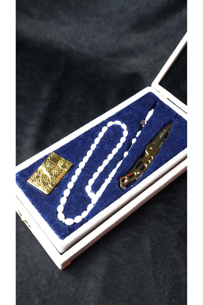 Tesbih-i Hazır Tesbihçilik FRANSIZ GALALİT MERMER TESBİH SET