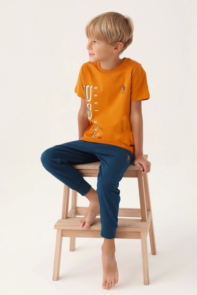 U.S. Polo Assn. ERKEK GARSON İKİLİ TAKIM - KİREMİT