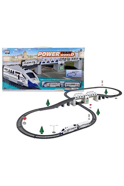 İSP "ISP TGV Train XL" Electric Train Circuit, Track Length 3.6 Meters, 31 Tracks, 1 Locomotive, 1 Train