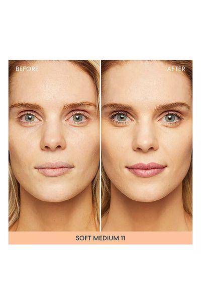 BareMinerals Natural Coverage Powder Foundation #11 Soft Medium 8 G