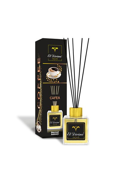 DİVİNO Air freshener with sticks Coffee 100ML