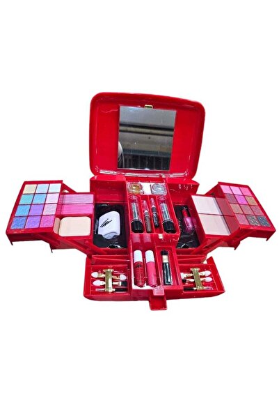 NEBO مجموعة مكياج متعددة الأغراض باللون الأحمر - متوسطة