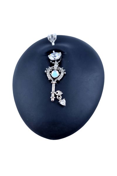 Osha Aksesuar Key Motif Navel Piercing