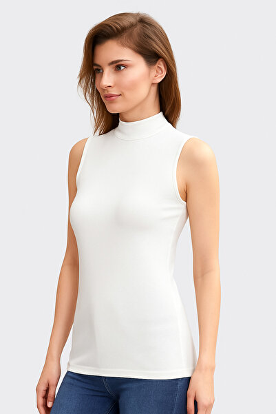 Gawzera Clear Throat Zero Sleeve Cotton Undershirt