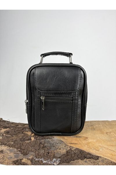 özdemirler deri Genuine Leather Small Size Handbag with Strap, Leather Bag, Handbag, Handbag with Phone Compartment