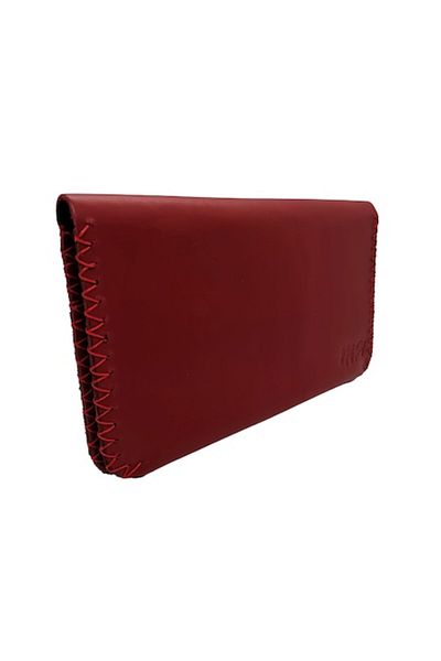 Natty Pell Women's Wallet Natty Pell Handmade Red Leather