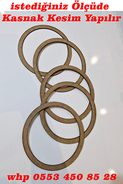 ÇUKUROVA ÜTÜ Sirovi MDF set bez šrafova, prečnika 26 cm, sadrži 5 remenica za...