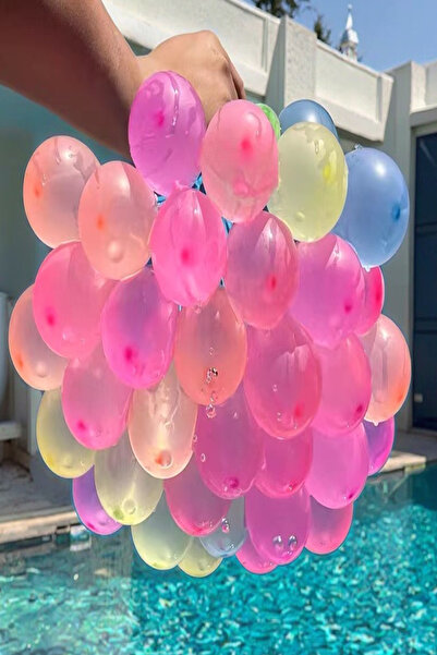 Hyd 555 Pieces Toy Water Balloon with Water Filling Apparatus Party Entertainment Outdoor Toy