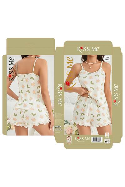 Modaley Giyim Set de îmbrăcăminte de noapte elegant pentru femei, alb 2