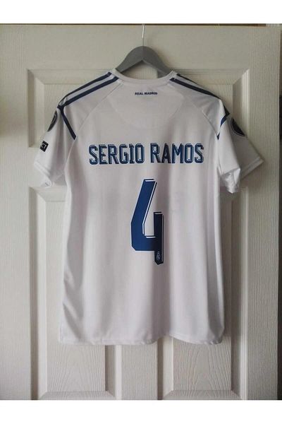 yenteks Sergio Ramos Real.Madrid.2018 Τζέρσεϊ για ενήλικες σεζόν