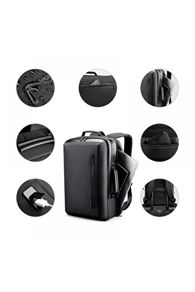 kingsons Rucsac business Kingsons compatibil cu laptop 156 inch impermeabil port USB antifurt rezistent la