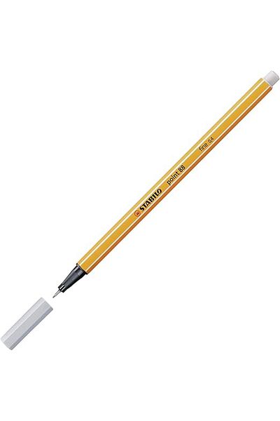 Stabilo - Fine Felt Tip Pen - Point 88 - Light Gray