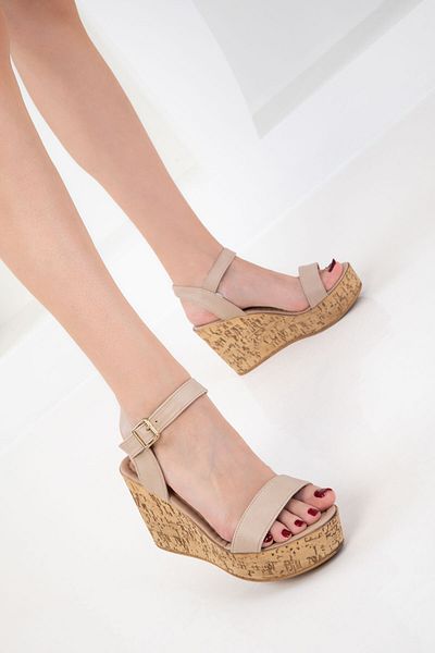 SOHO Zehn Damenschuhe mit Keilabsatz 20738