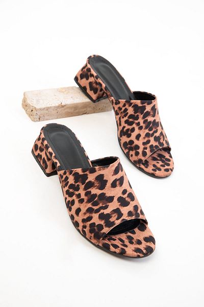 SOHO Leopard Women's Classic Heeled Shoes 20284