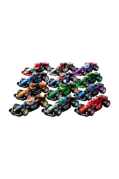 LEGO Minifigures 71049 F1 Race Cars: Full Set (12 Pcs)