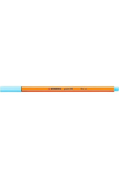 Stabilo - Fine Felt Tip Pen - Point 88 - Ice Blue