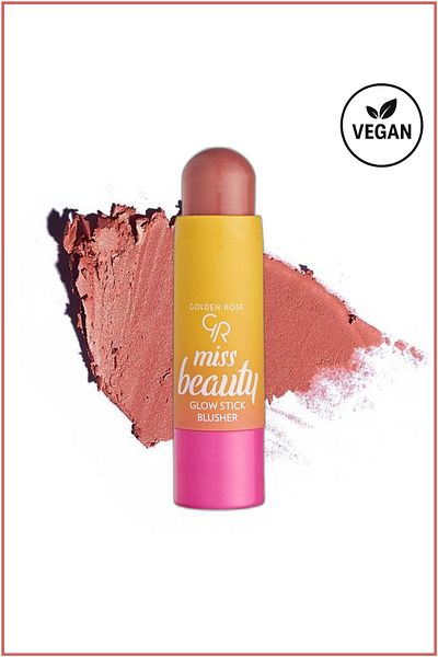 Golden Rose Miss Beauty Glow Stick Blusher 02 Dusty Rose Stick Blush 6 g