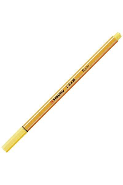 Stabilo - Fine Felt Tip Pen - Point 88 - Yellow