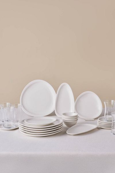 Karaca Forever Bone Cosima 26 Pieces Breakfast Set for 6 People