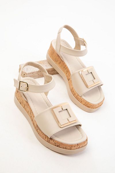 SOHO Beige Women's Sandals 20740