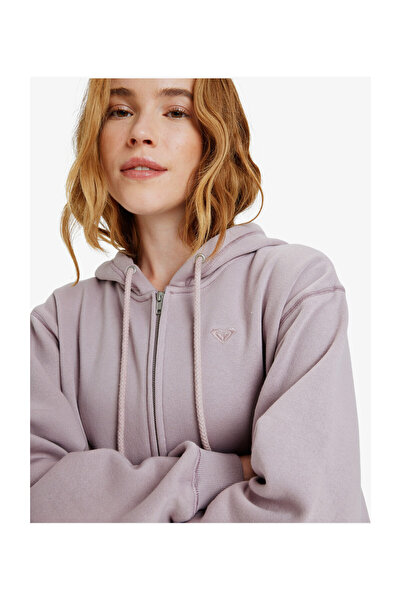 Roxy Dámská mikina s kapucí na zip Surf Stoked – s broušeným povrchem