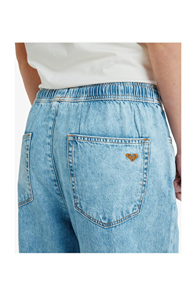 Roxy Stunning View Beau Blue - Pantaloni de jogging relaxați pentru femei