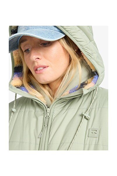 BİLLABONG Happy Camper - Női kapucnis puffer dzseki
