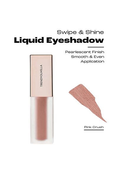 Trendyolmilla Beauty Metallic Liquid Eyeshadow Pink Crush Tkzss25Gr00002