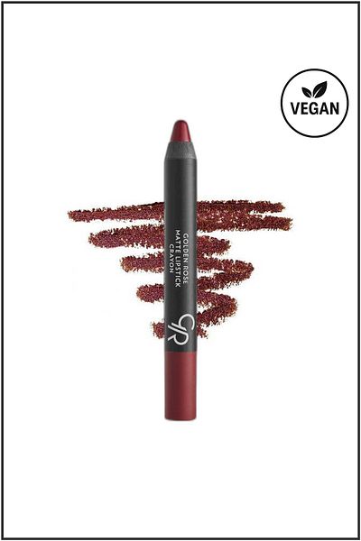 Golden Rose Matte Lipstick Crayon No: 09 Brick - Mat Kalem Ruj